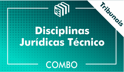 Disciplinas Jurídicas Técnico Tribunais - Combo Disciplinas Jurídicas Técnico Tribunais - Combo