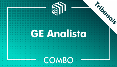 GE Analista Tribunais - Combo GE Analista Tribunais - Combo