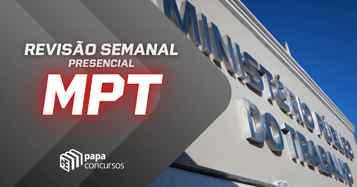 Projeto Revisão MPT - Presencial