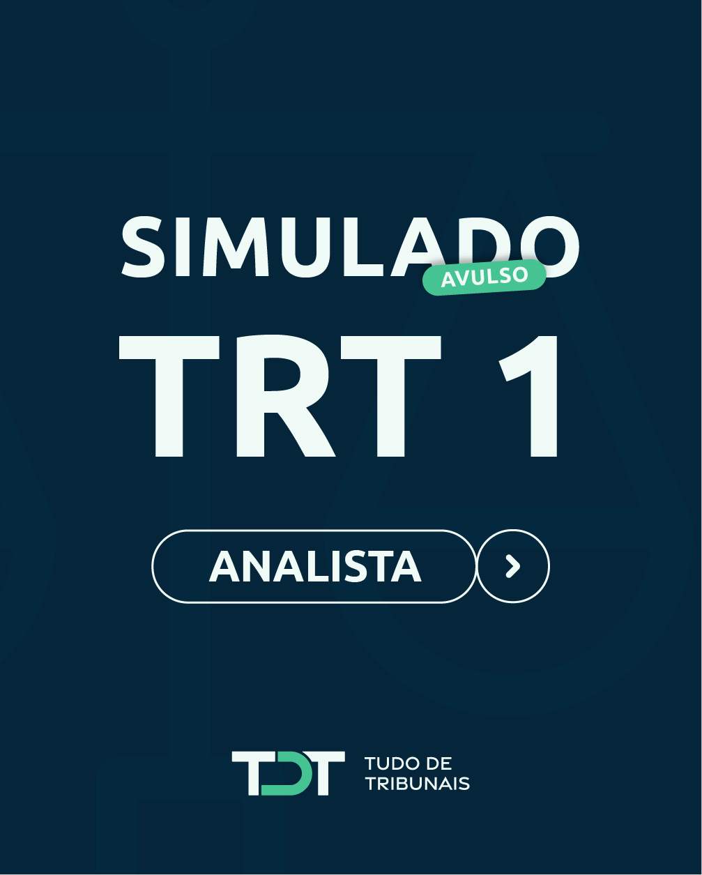 Simulado Avulso TRT 1 - Analista