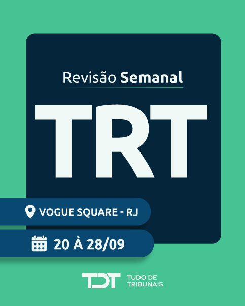 Reviso Semanal TRT / Presencial