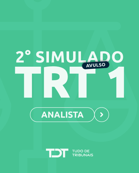 2 Simulado Avulso TRT 1 - Analista