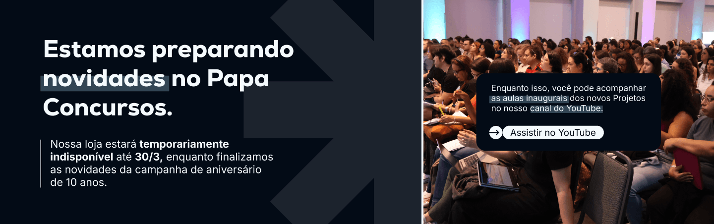 Comunicado sobre produtos | CTA para Youtube