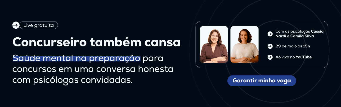 Live | Concurseiro tamb�m cansa
