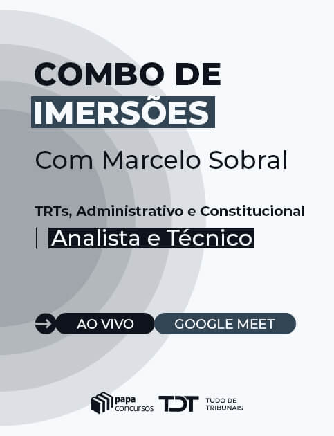 Combo de Imers�es  - Administrativo + Constitucional + Trabalho + Proc Trabalho