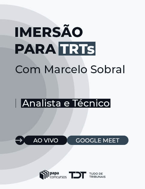 Imers�o para TRT (Trabalho | Processo Trabalho)