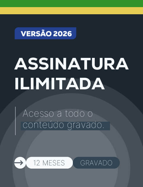 Assinatura Ilimitada Papa Concursos - 12 meses