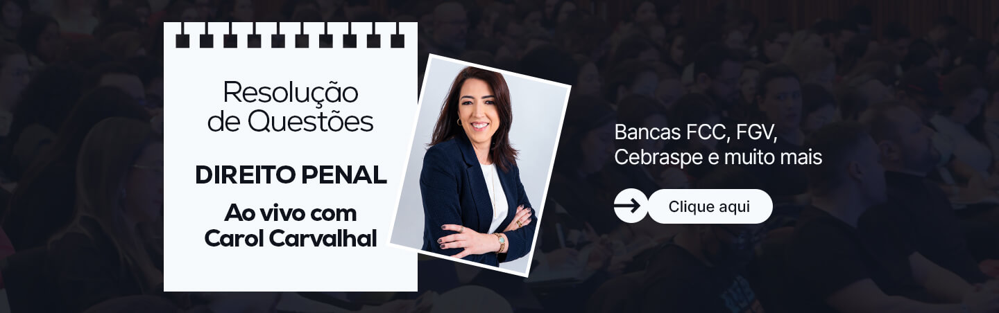 Resolu��o de Quest�es ao vivo | Direito Penal