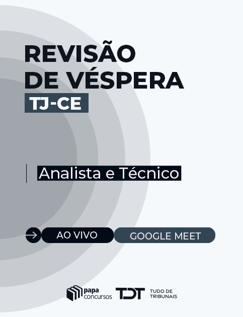 Revis�o de V�spera - TJ Cear�