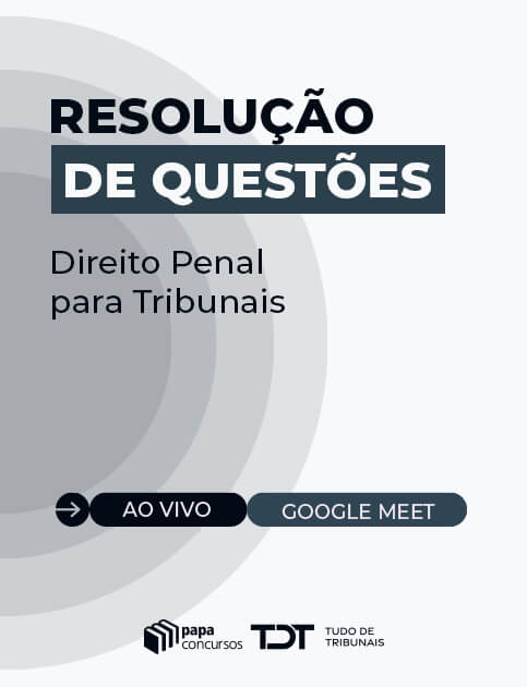 Resolu��o de Quest�es ao vivo | Direito Penal